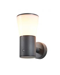 Altair 1 Light Outdoor Wall Light with Photocell Sensor - Anthracite