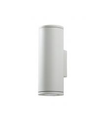Argo Outdoor 2 Light Up and Down LED Wall Light - White