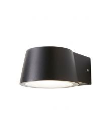 Arnold LED Outdoor Wall Light - Black