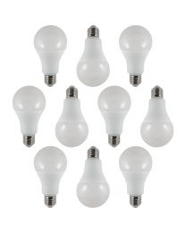10 Pack of 14 Watt Large GLS LED E27 Edison Screw Light Bulb - Daylight White