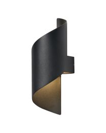 Baron Outdoor LED Wall Light - Black