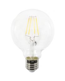 Vintage Filament 4 Watt Globe E27 Edison Screw LED Light Bulb - Clear