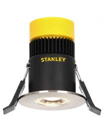 Stanley Narva IP65 Fire Rated Fixed LED Downlighter - Satin Nickel