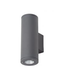 Argo Outdoor 2 Light Up and Down LED Wall Light - Anthracite