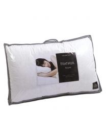 Pair of Duck Feather Pillows - White