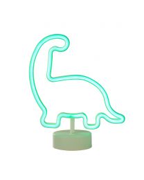 Glow Dinosaur Neon Table Lamp - Green