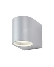 Irwell 1 Light Outdoor Wall Light - Silver