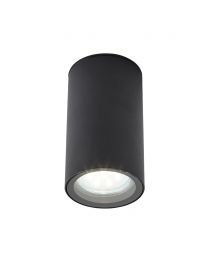 Kenn Outdoor Porch Ceiling Light - Black