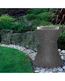 Xantian LED Outdoor Light Up Stool with Cushion - Dark Grey