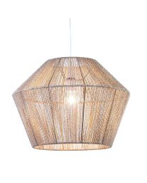 Robbo Rattan Easy to Fit Lamp Shade - Natural