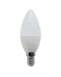 6 Watt LED E14 Small Edison Screw Candle Light Bulb - Natural White