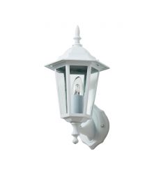 Thera Traditional Outdoor Wall Light - White