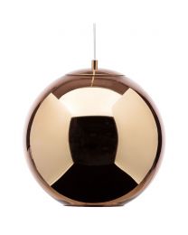 Visconte Small Leo 1 Light Ceiling Pendant - Copper