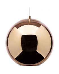 Visconte Medium Leo 1 Light Ceiling Pendant - Copper