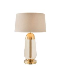 Visconte Bacoli Large Table Lamp - Champagne and Brass
