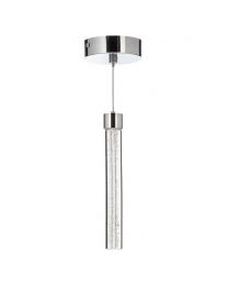 Visconte Barbarella 1 Light Ceiling Pendant - Chrome