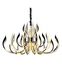 Visconte Portland 43 Light LED Ceiling Pendant - Chrome