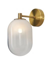 Visconte Scala 1 Light Wall Light - Brass