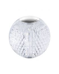 Visconte Tutti Globe Chargeable Table Lamp - Chrome