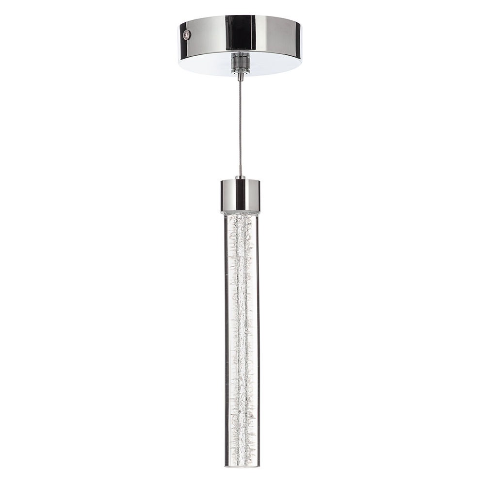 Visconte Barbarella 1 Light Ceiling Pendant - Chrome